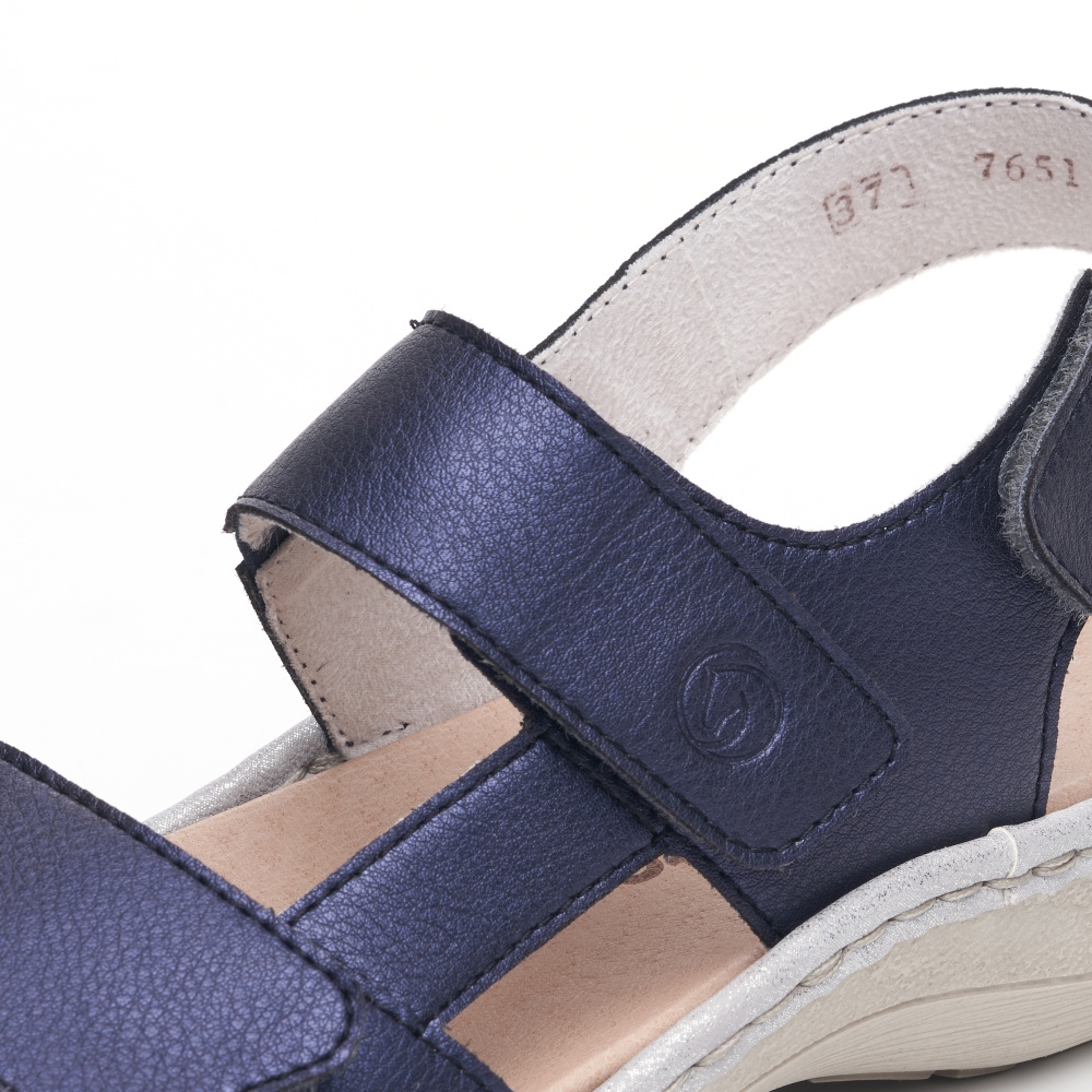 detail Dámské sandály REMONTE D7651-14 modrá S3