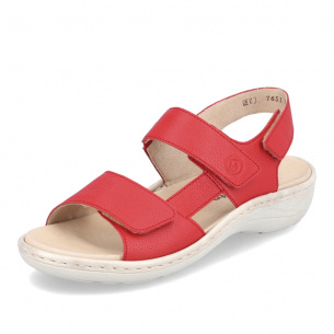 Dámské sandály REMONTE D7651-33 červená S3