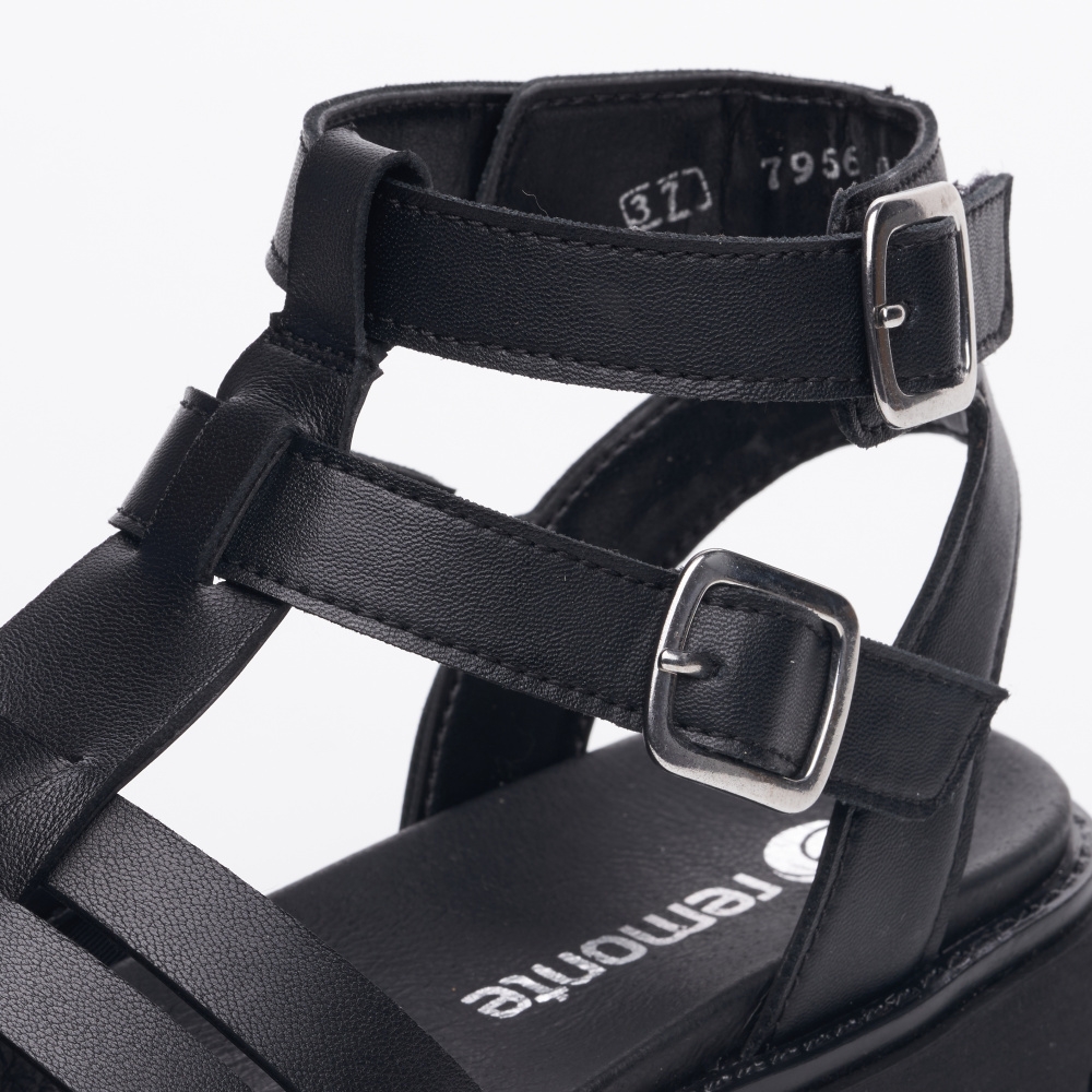detail Dámské sandály REMONTE D7956-00 černá S3