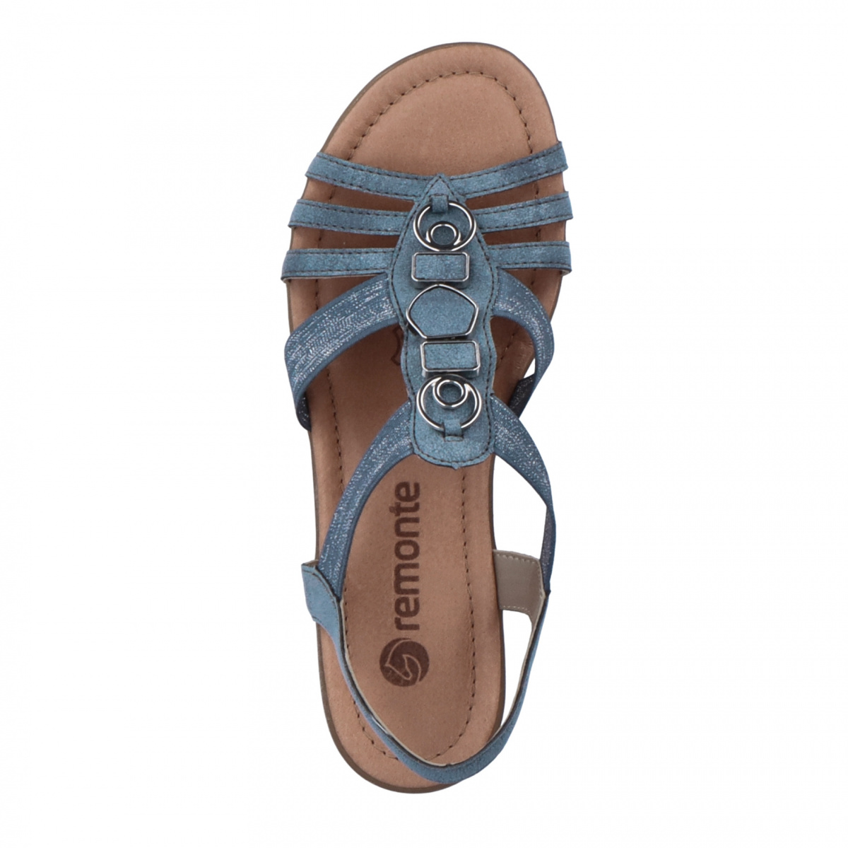 detail Dámské sandály REMONTE R3654-14 modrá S3