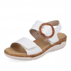 Dámské sandály REMONTE R6853-80 bílá S4