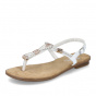 náhled Dámské sandály RIEKER 64271-80 bílá S4