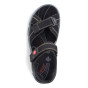 náhled Dámské sandály RIEKER 68851-02 černá S4