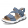 detail Dámské sandály  RIEKER<br><small> 69071-10 modrá S3</small>