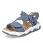 náhled Dámské sandály RIEKER 69071-10 modrá S3