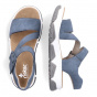 náhled Dámské sandály RIEKER 69071-10 modrá S3