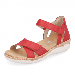 Dámské sandály REMONTE R6859-33 červená S3