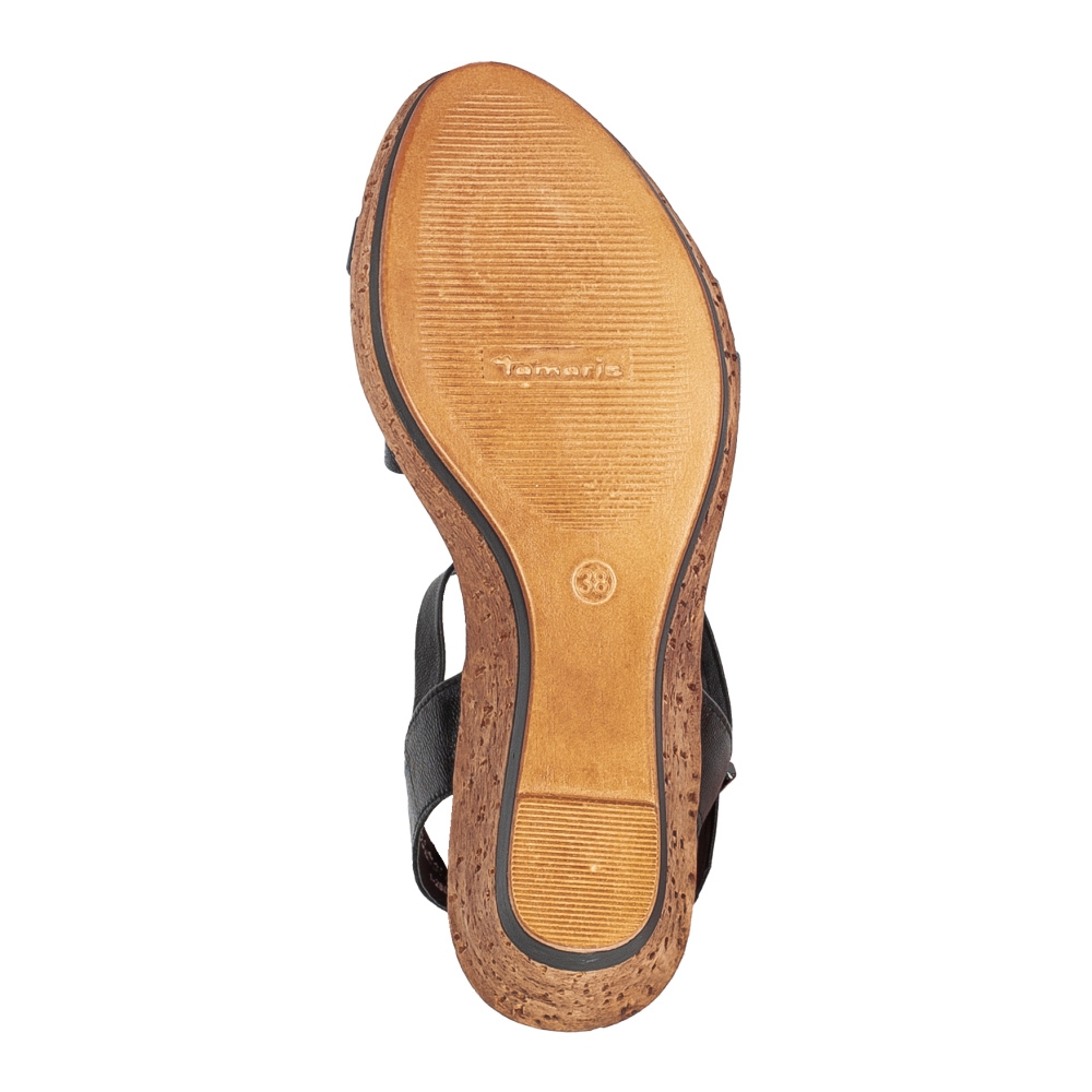 detail Dámské sandály TAMARIS 28019-20-001 černá S3