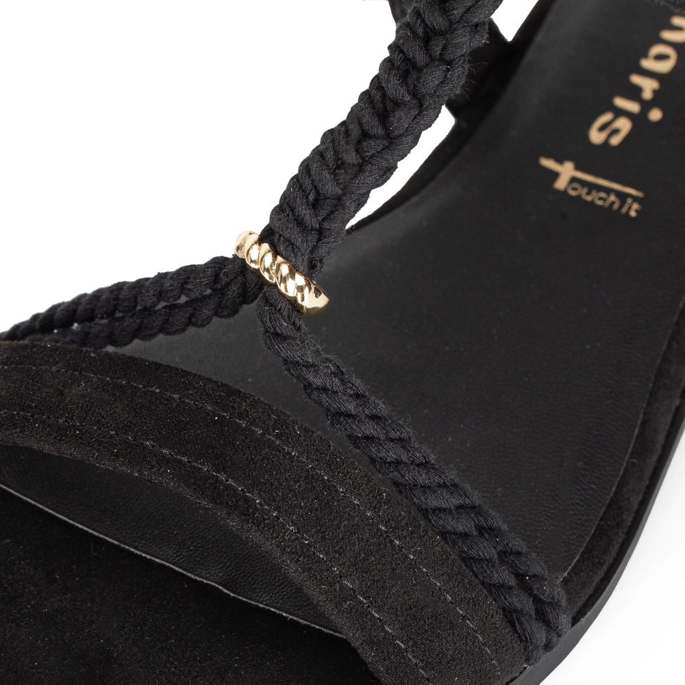 detail Dámské sandály TAMARIS 28129-20-001 černá S3