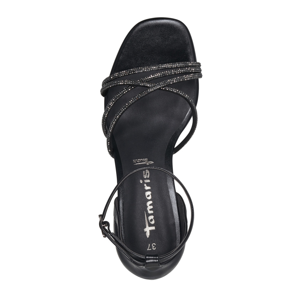 detail Dámské sandály TAMARIS 28032-30-001 černá S3