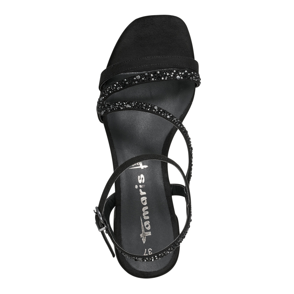 detail Dámské sandály TAMARIS 28036-30-001 černá S3