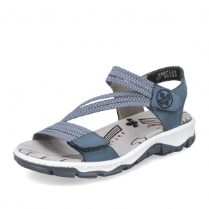 Dámské sandály RIEKER 68871-14 modrá S4
