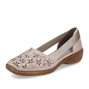 Dámské baleríny RIEKER 41356-60   BEIGE   F/S4