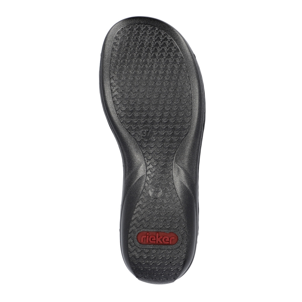 detail Dámské sandály RIEKER 60880-00 černá S4
