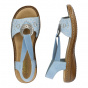 náhled Dámské sandály RIEKER 608B9-10 modrá S4
