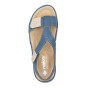 náhled Dámské sandály RIEKER 64873-14 modrá S4