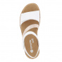 náhled Dámské sandály REMONTE R6860-80 bílá S4