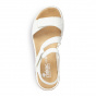 náhled Dámské sandály RIEKER 659C7-80 bílá S4