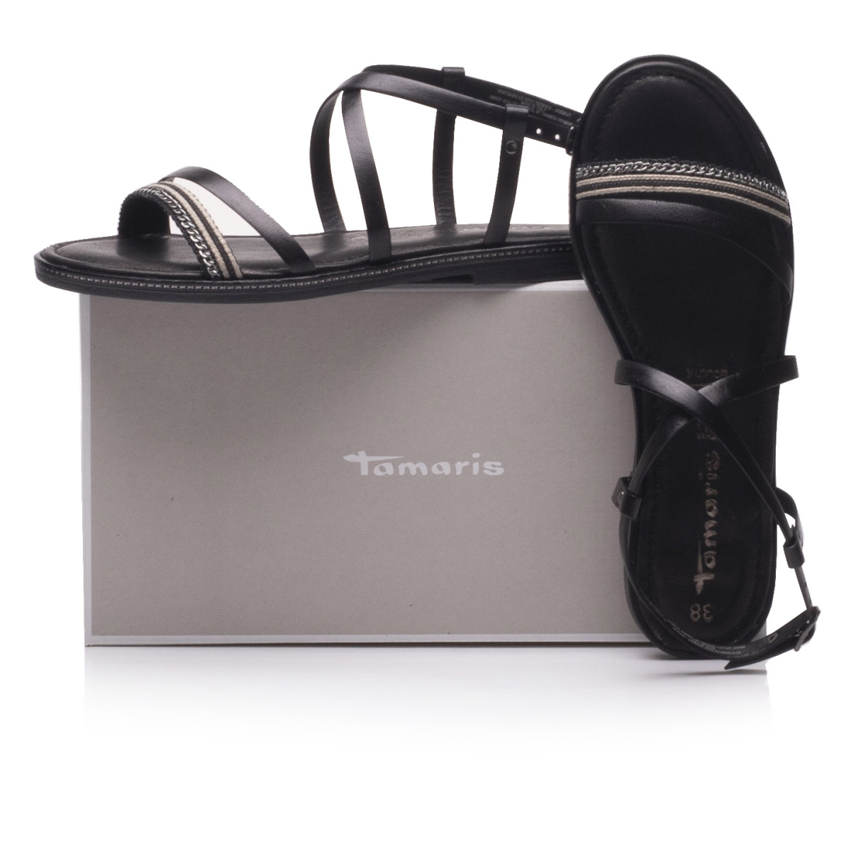 detail Dámské sandály TAMARIS 1-1-28128-24 BLACK COMB 098 S0