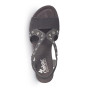 náhled Dámské sandály RIEKER V6216-00 SCHWARZ S0