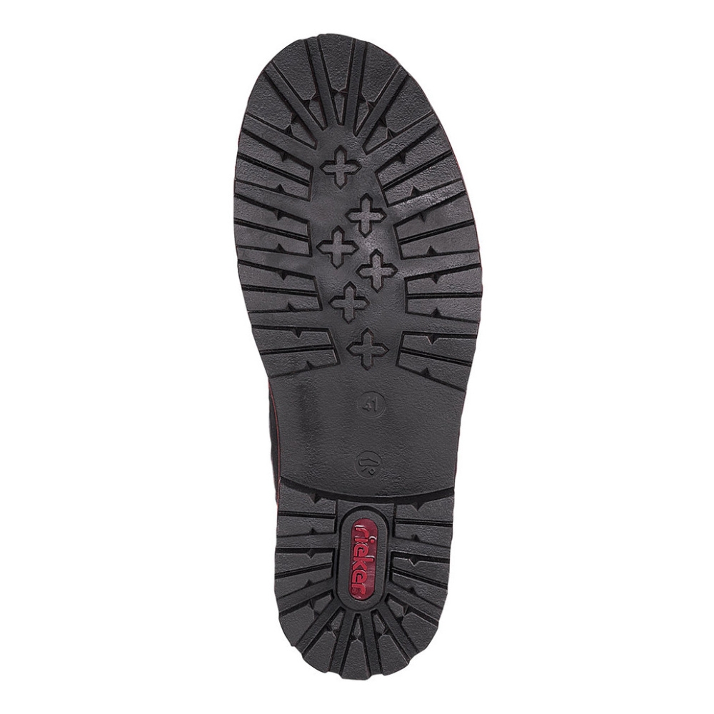 detail Pánská kotníková obuv RIEKER 37730-00 BLACK H/W1