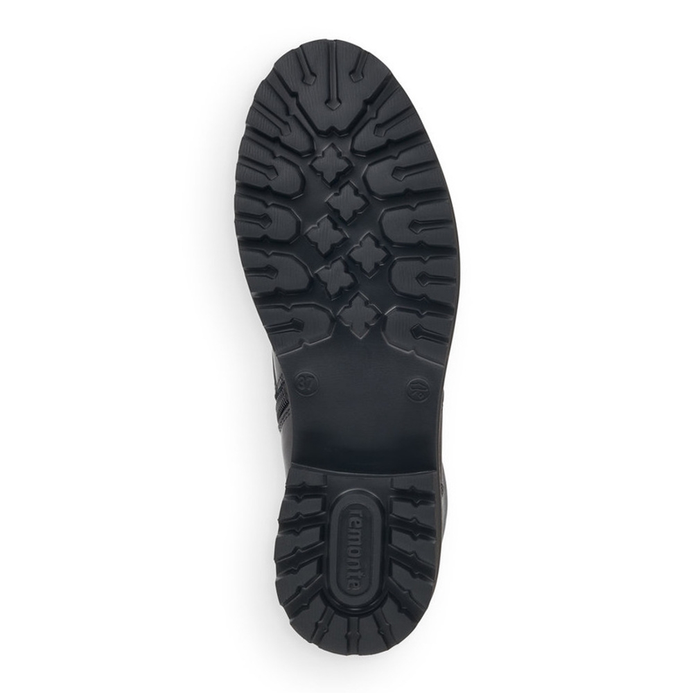 detail Dámská kotníková obuv REMONTE D8670-01 černá W2
