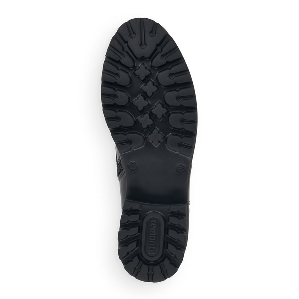 detail Dámská kotníková obuv REMONTE D8671-01 černá W3