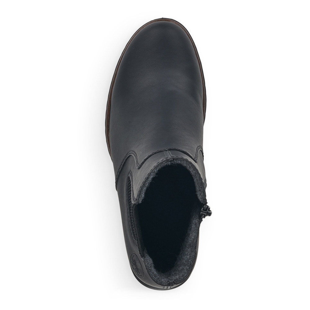 detail Dámská kotníková obuv RIEKER Y2574-00 černá W3