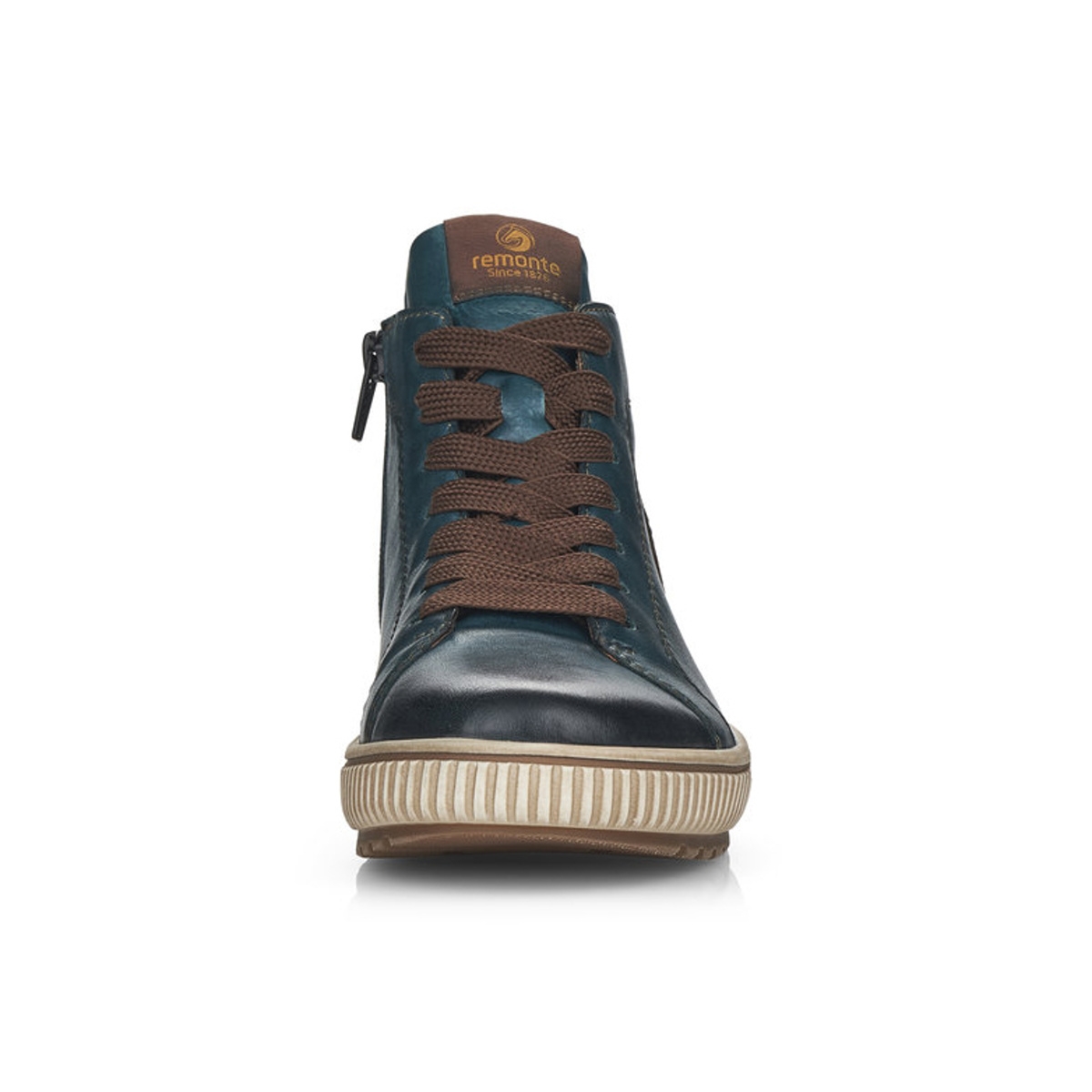 detail Dámská kotníková obuv REMONTE D0771-12 modrá W3