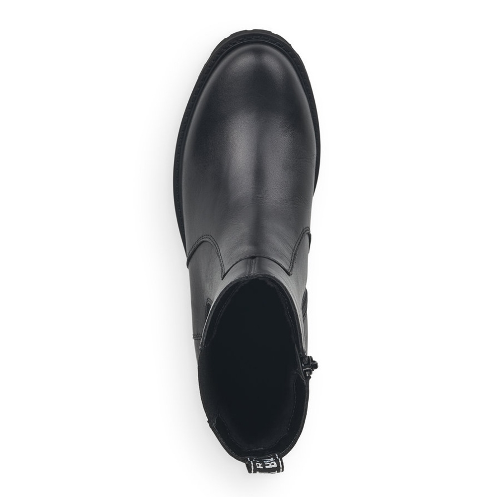 detail Dámská kotníková obuv REMONTE D8685-01 černá W3