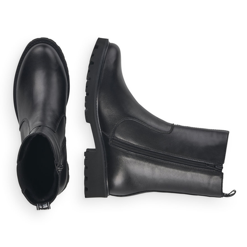 detail Dámská kotníková obuv REMONTE D8685-01 černá W3