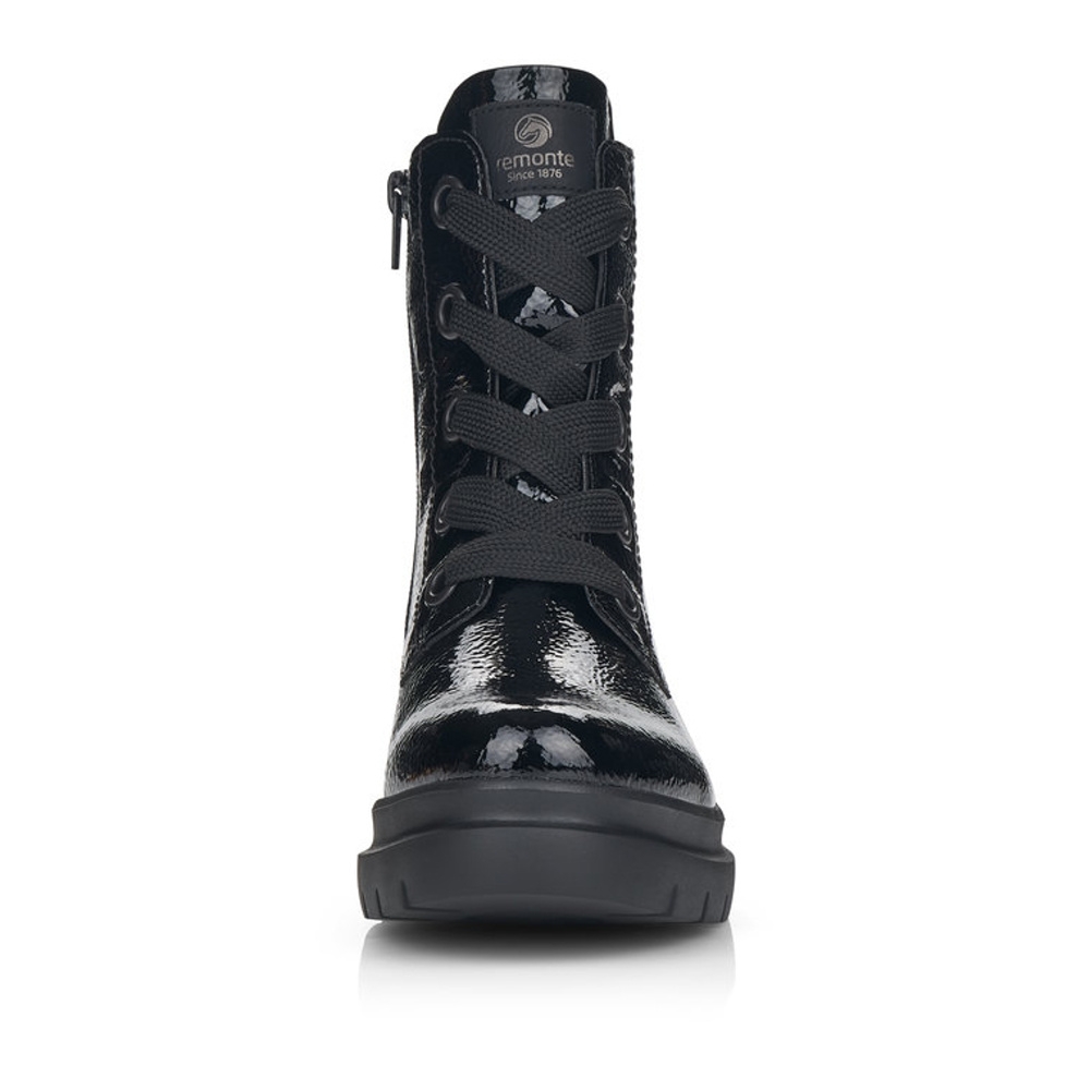 detail Dámská kotníková obuv REMONTE D8970-02 černá W1