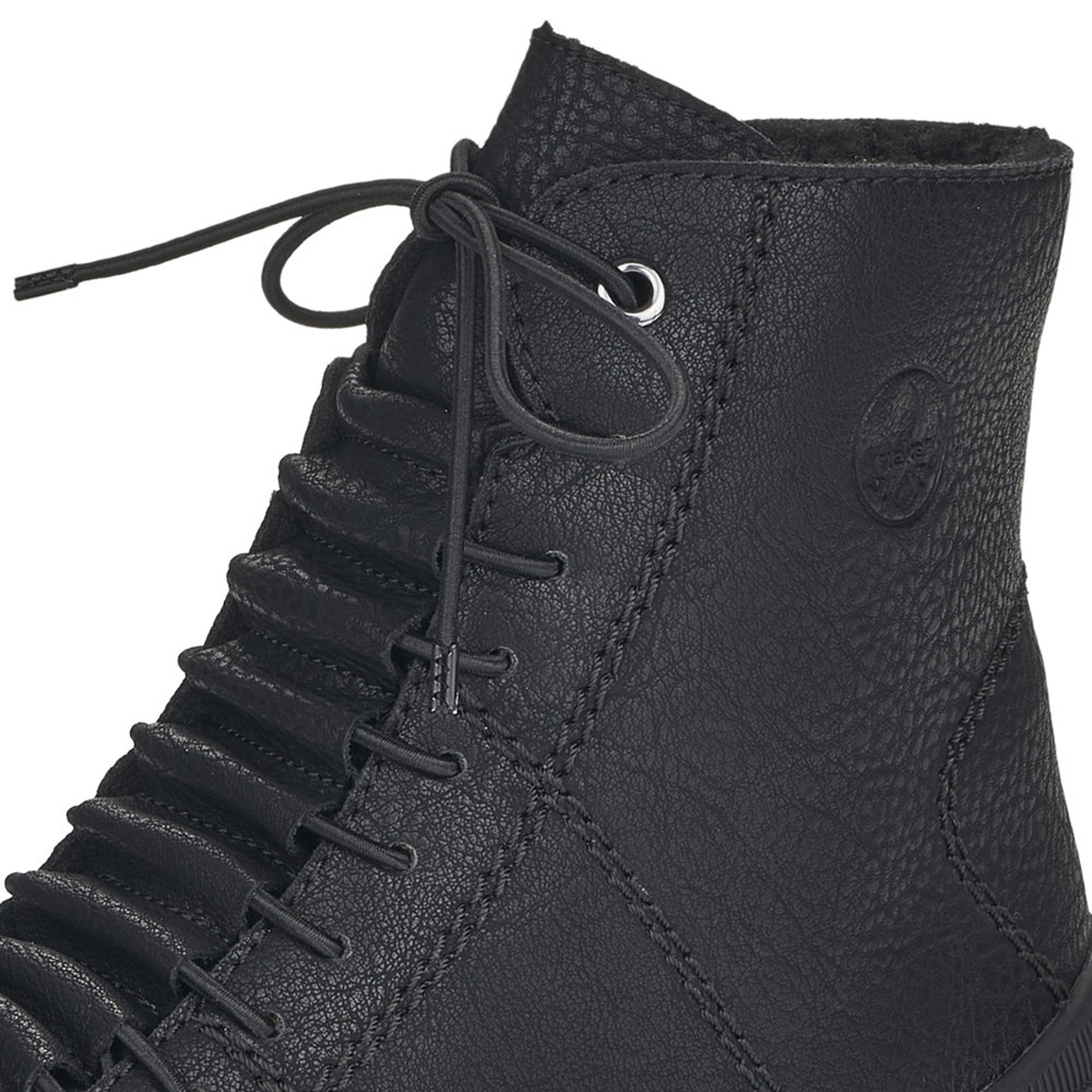 detail Dámská kotníková obuv RIEKER X4428-00 černá W2