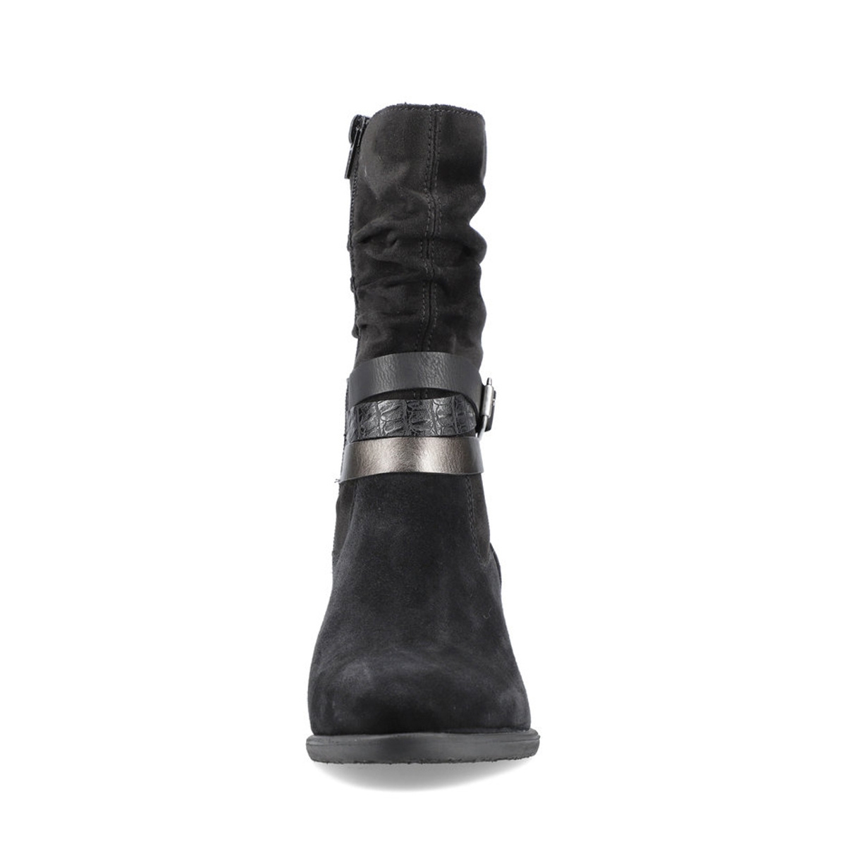 detail Dámská kotníková obuv RIEKER Y2088-00 černá W2