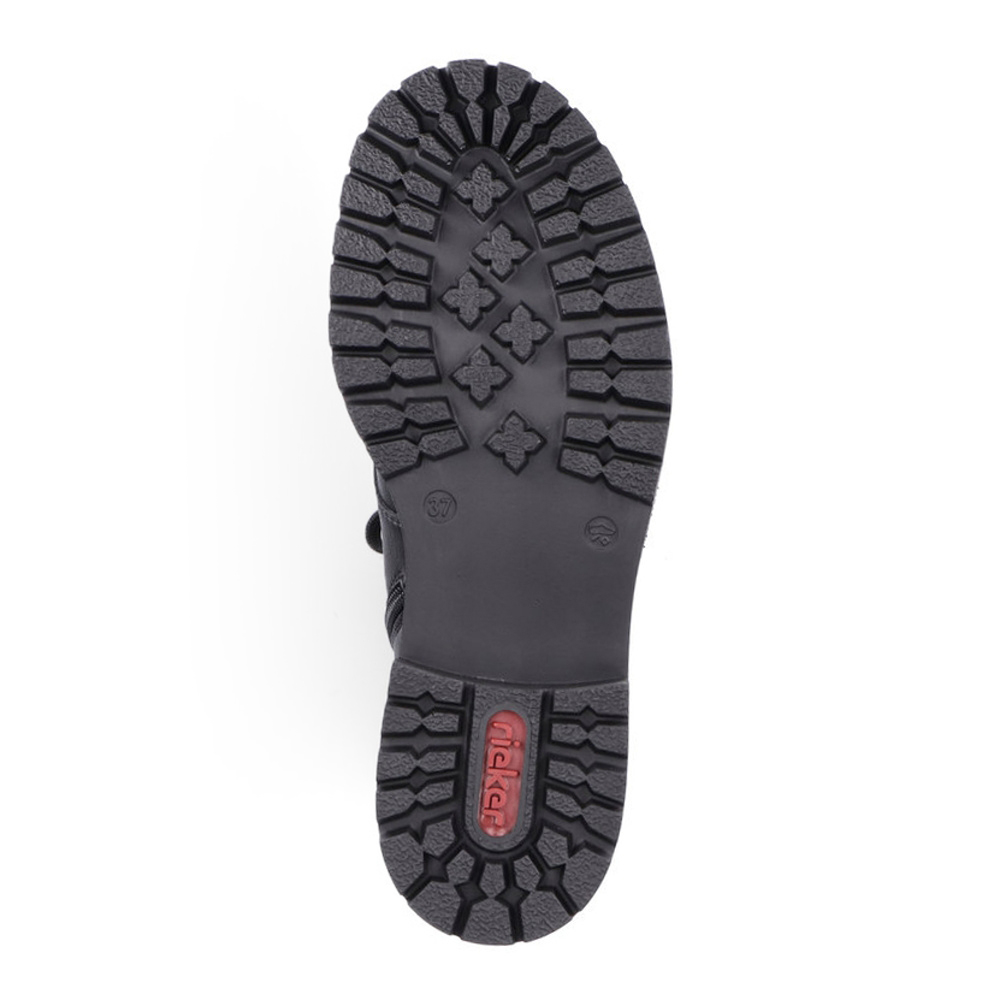 detail Dámská kotníková obuv RIEKER 72621-00 černá W2