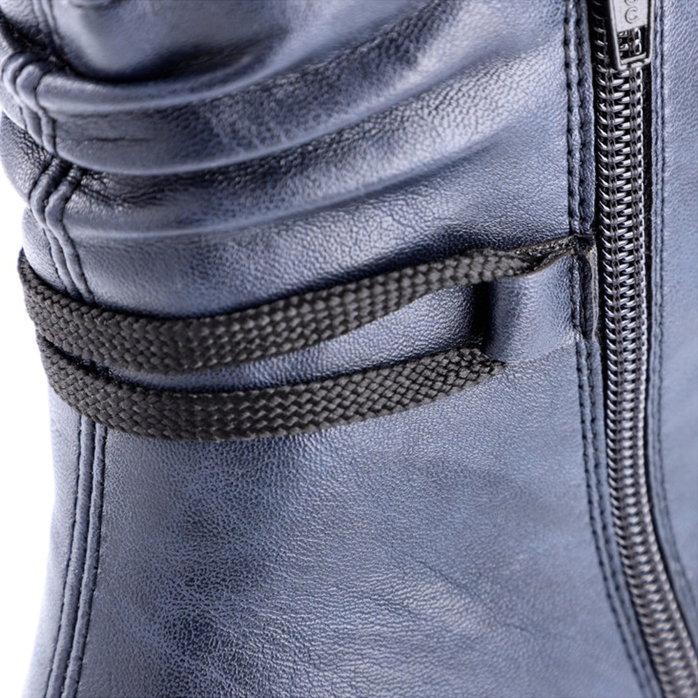detail Dámská kotníková obuv RIEKER 72621-14 modrá W2