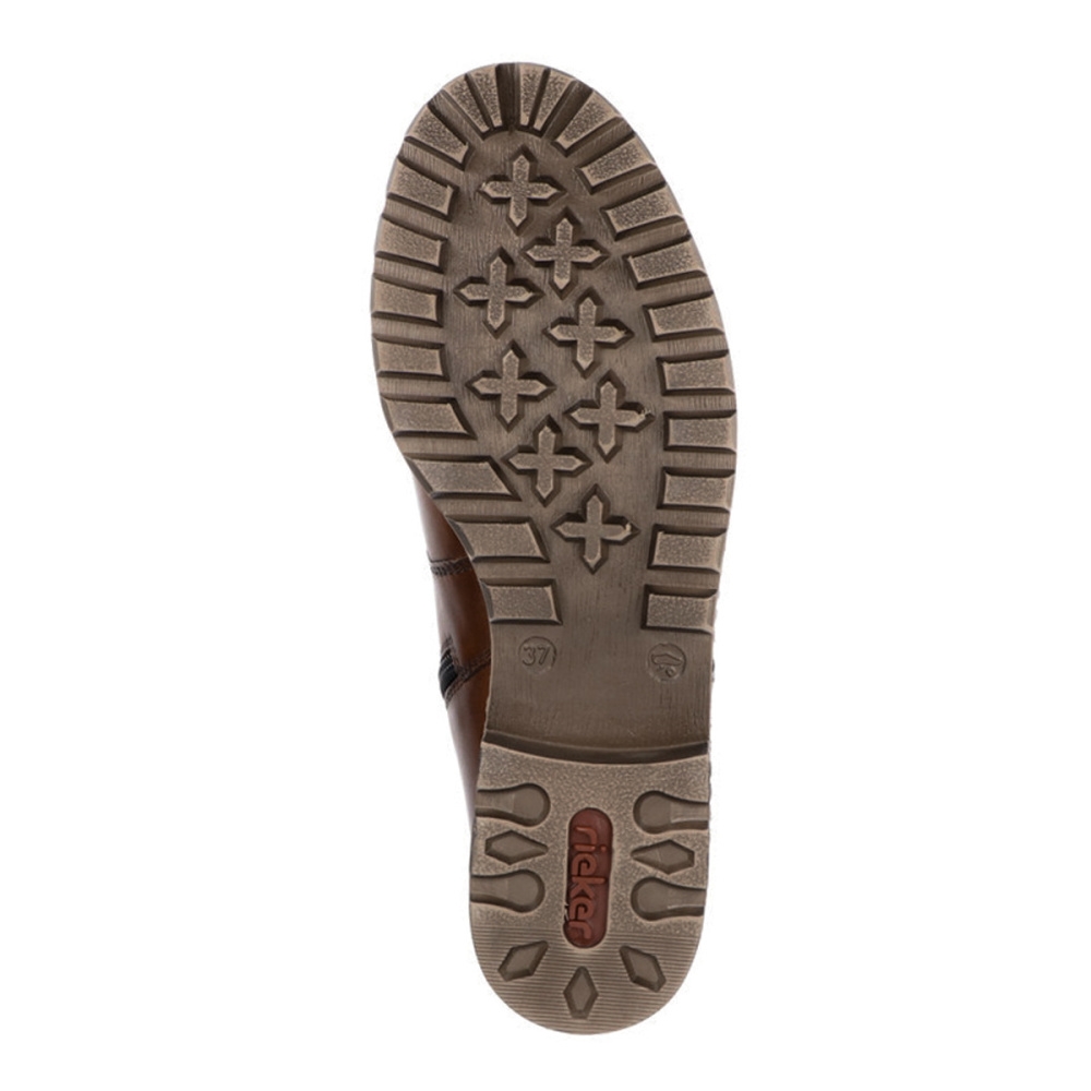 detail Dámská kotníková obuv RIEKER Y6723-25 hnědá W3