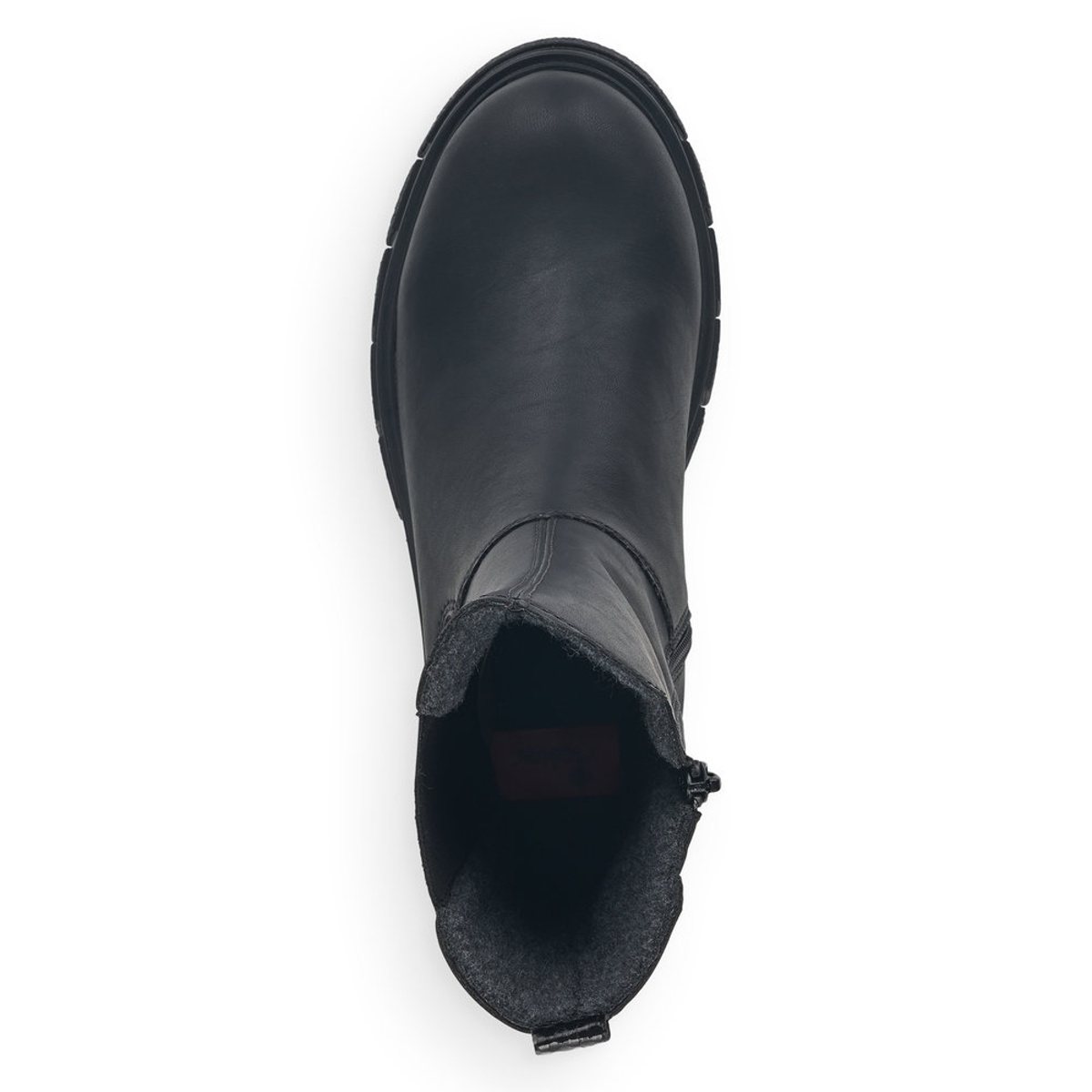 detail Dámská kotníková obuv RIEKER Z9180-02 černá W3