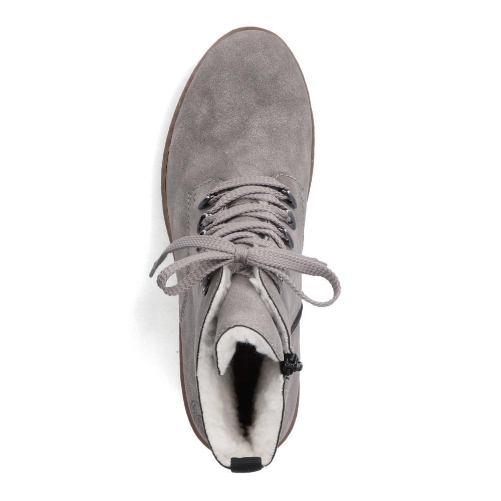 detail Dámská kotníková obuv RIEKER X5701-40 šedá W3