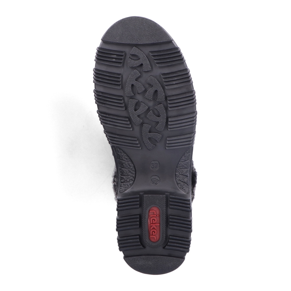 detail Dámská kotníková obuv RIEKER X9034-00 černá W2