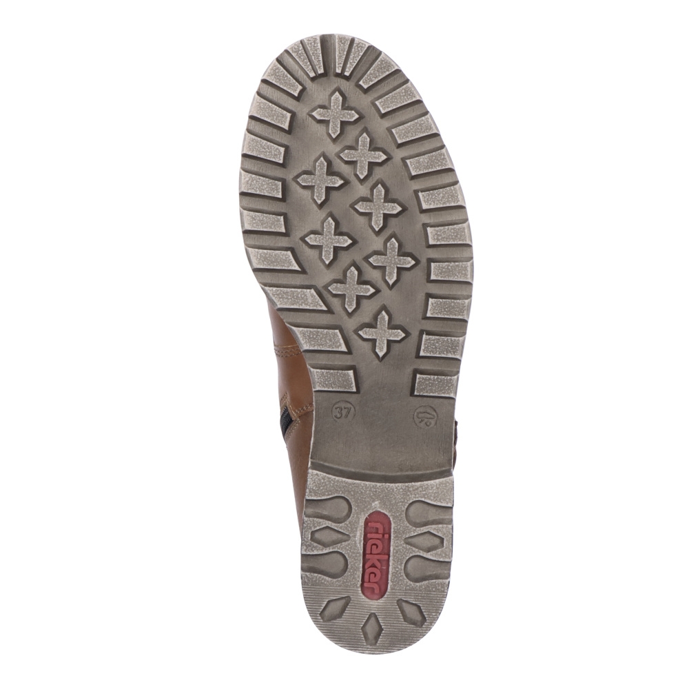 detail Dámská kotníková obuv RIEKER Y6700-22 hnědá W2