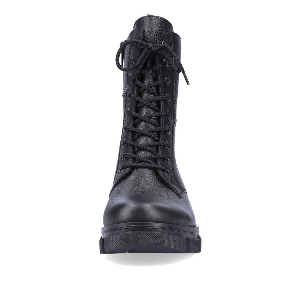 detail Dámská kotníková obuv RIEKER Y7116-00 černá W3