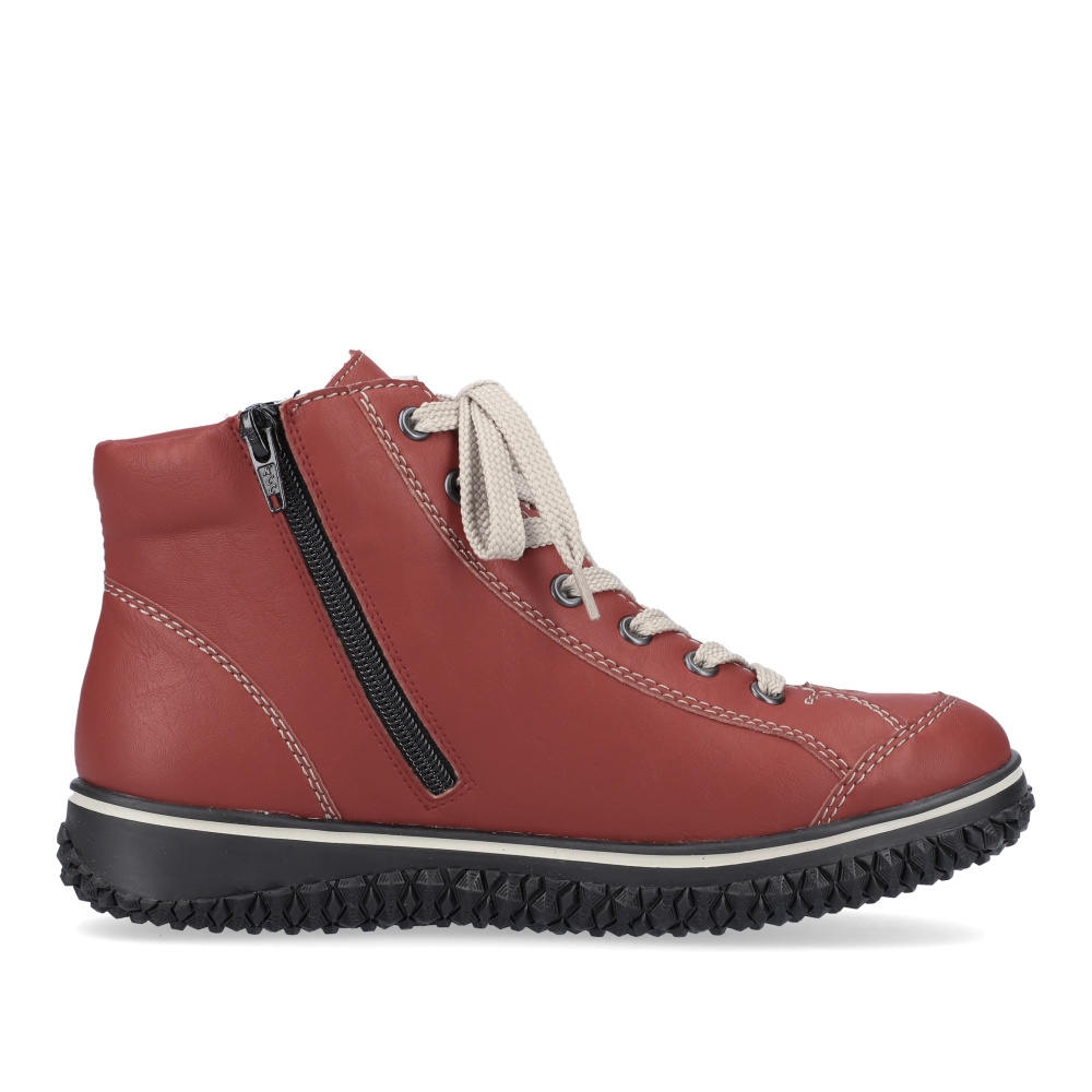 detail Dámská kotníková obuv RIEKER Z4215-33 červená W2