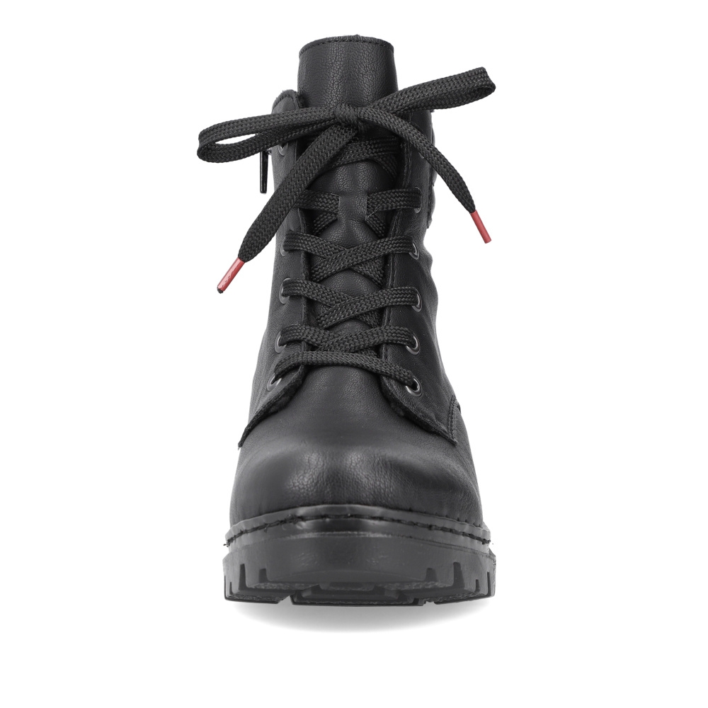 detail Dámská kotníková obuv RIEKER 76842-00 černá W2