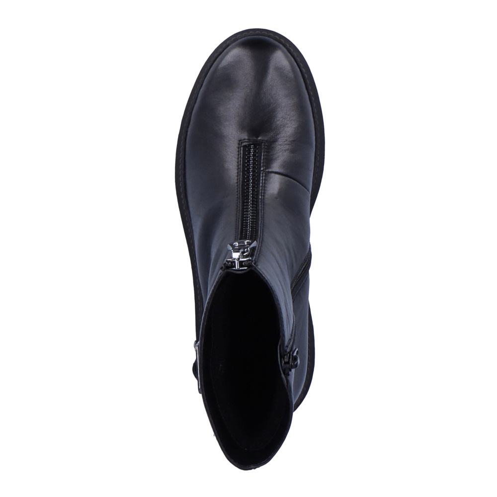 detail Dámská kotníková obuv REMONTE D0C74-01 černá W2