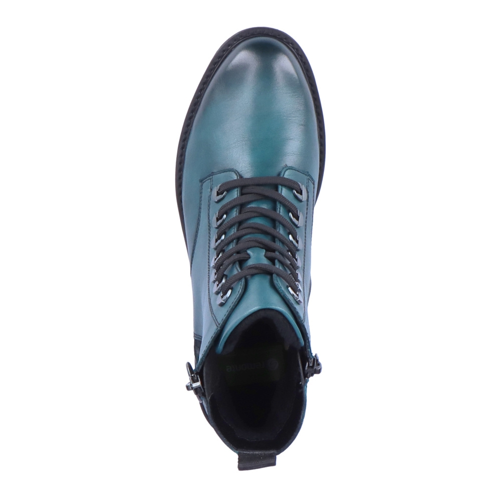 detail Dámská kotníková obuv REMONTE D8671-12 modrá W3