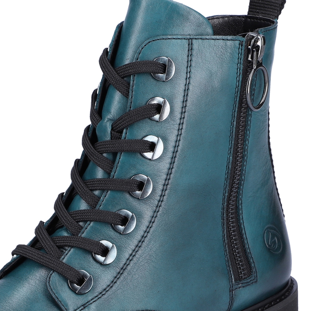 detail Dámská kotníková obuv REMONTE D8671-12 modrá W3