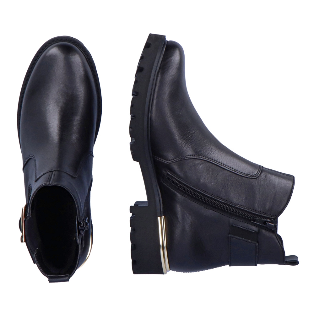 detail Dámská kotníková obuv REMONTE D8684-01 černá W2