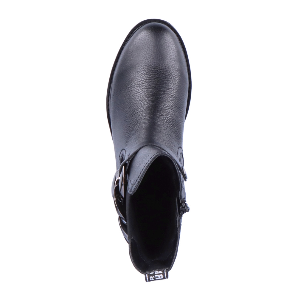 detail Dámská kotníková obuv REMONTE D8695-01 černá W2
