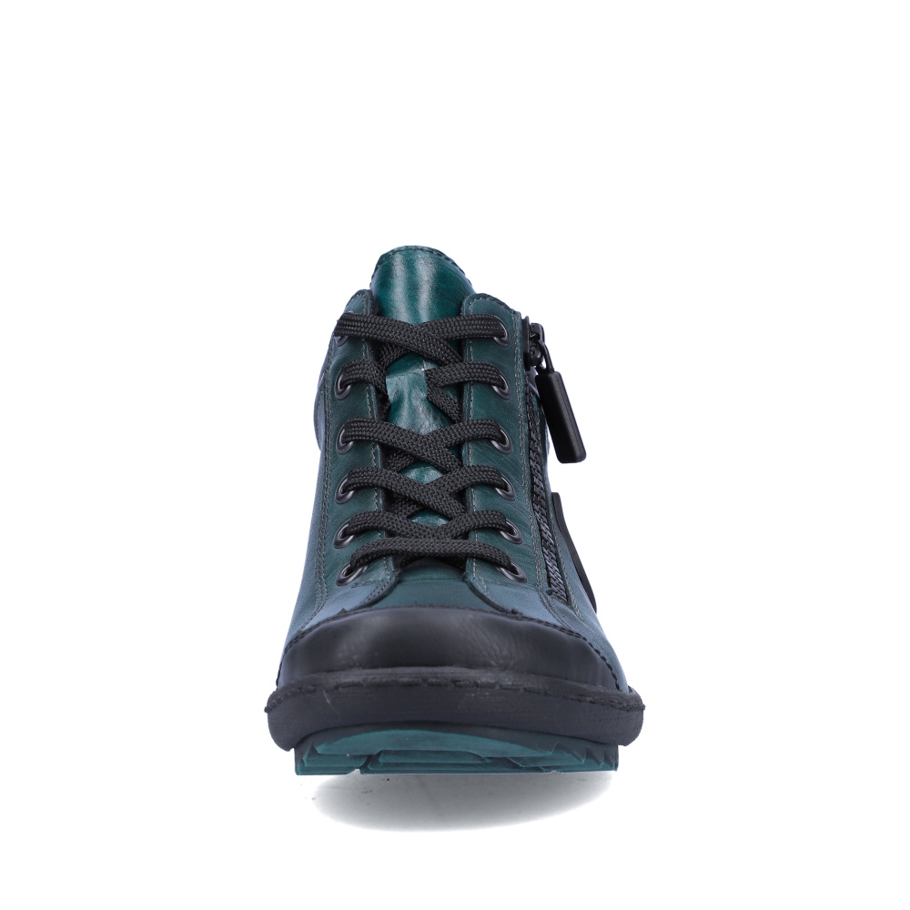detail Dámská kotníková obuv REMONTE R1477-54 zelená W2